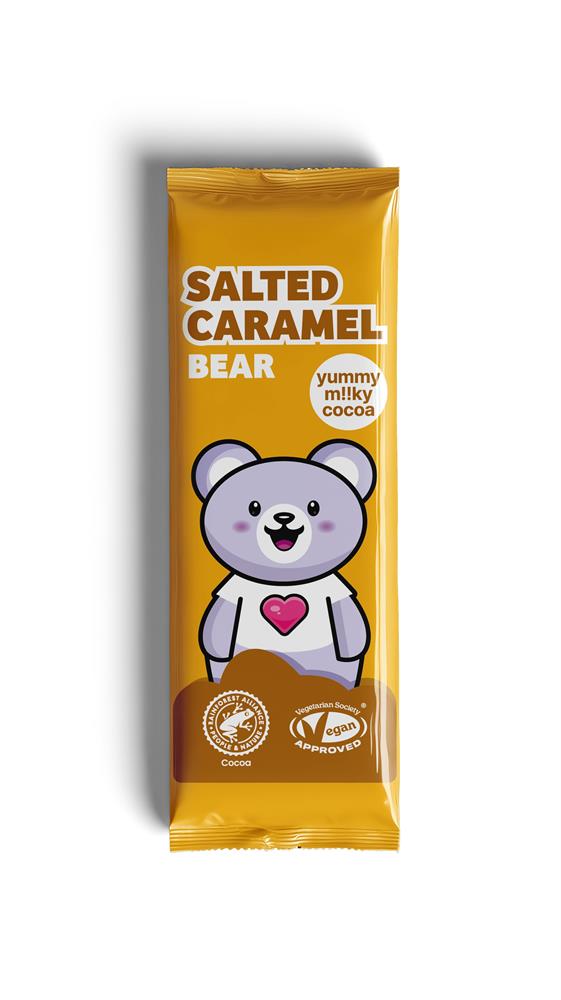 Salted Caramel Chocolate Bear Bar 25g
