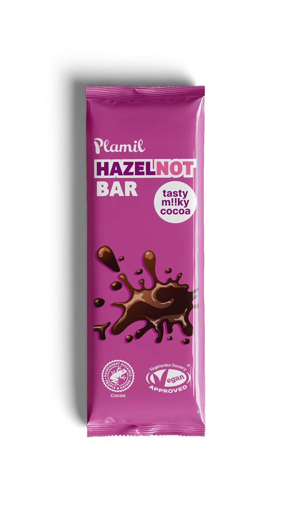 Plamil Hazelnot Chocolate Bar 40g