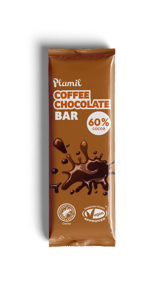 Plamil Coffee Chocolate Bar 60% Cocoa Bar40g