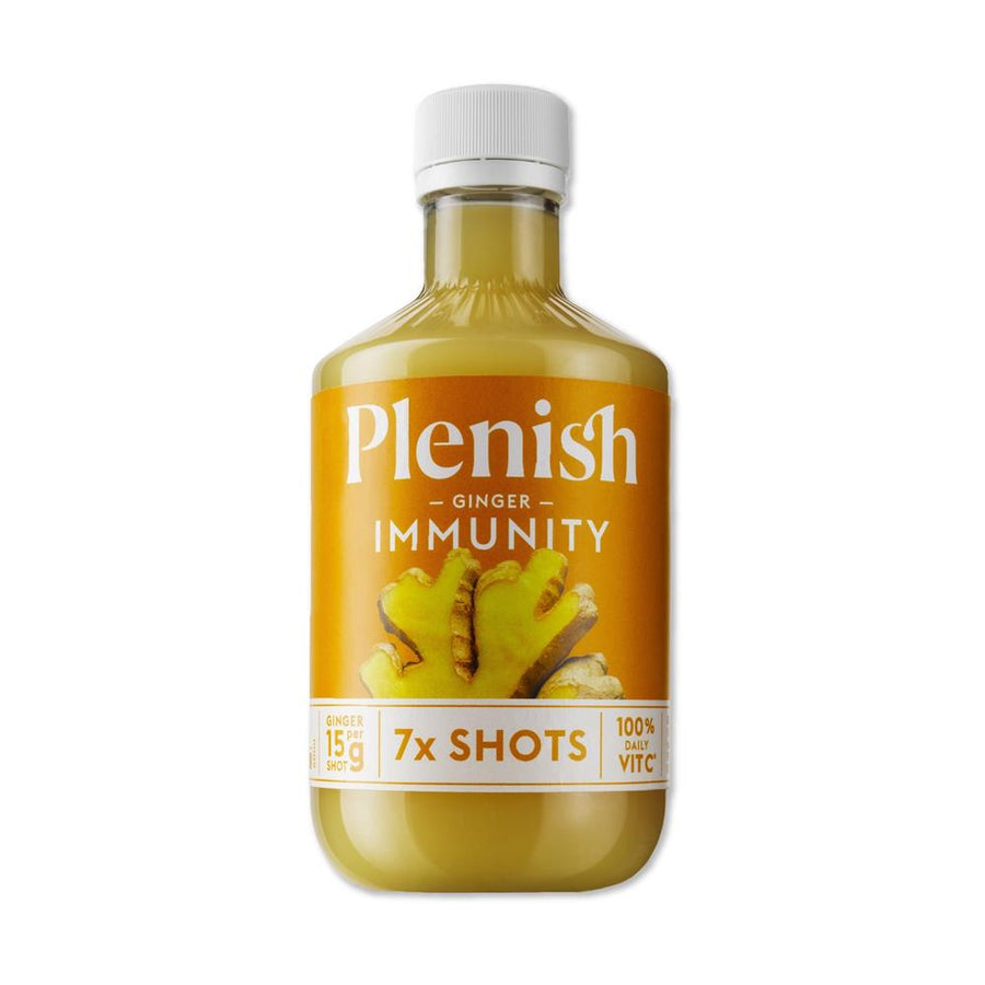 Plenish Ginger Immunity Mutli-serve Bottle 7 x Shots 420ml
