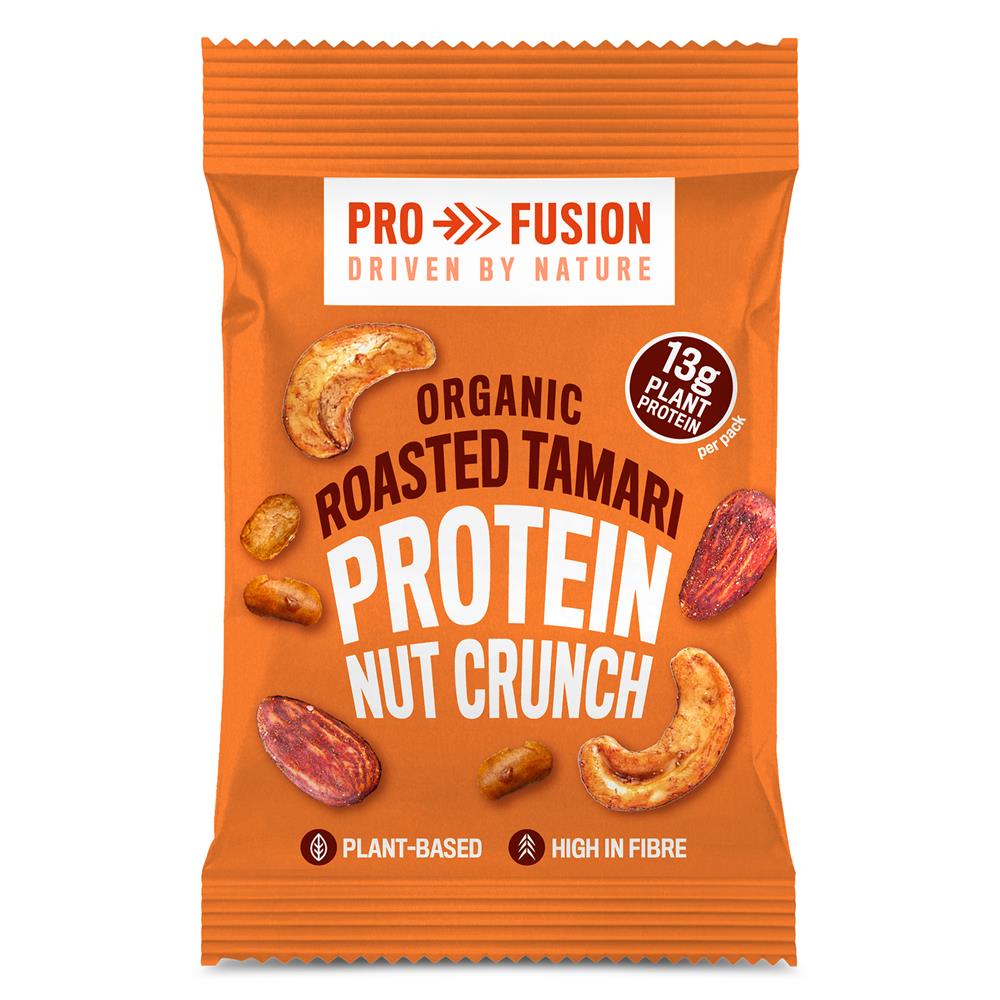Profusion Organic Protein Nut Crunch Roasted Tamari 45g