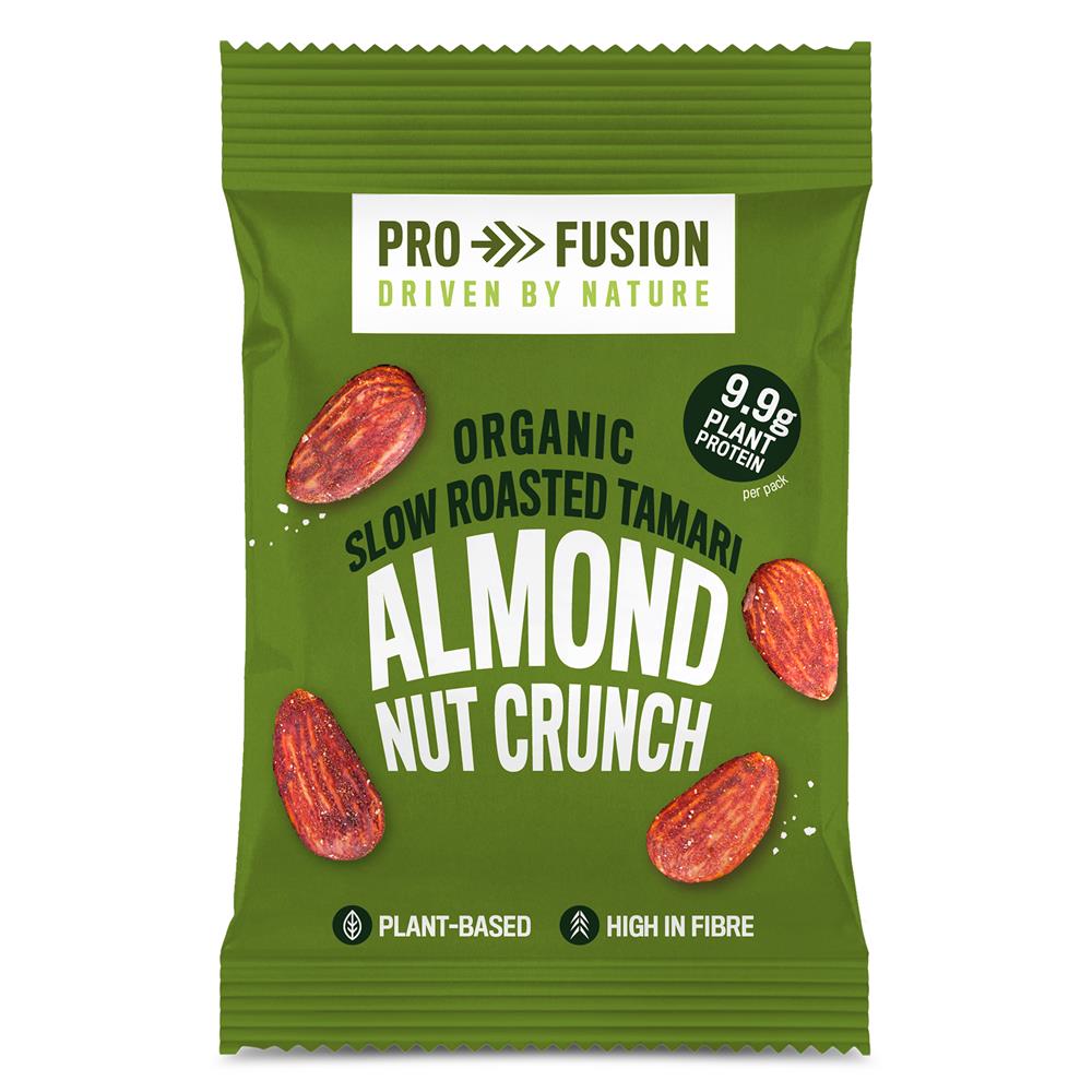 Organic Pro Fusion Tamari Slow Roasted Almonds Nuts 45g