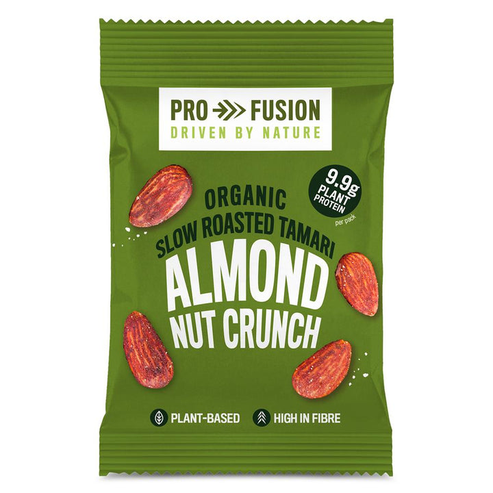 Organic Pro Fusion Tamari Slow Roasted Almonds Nuts 45g