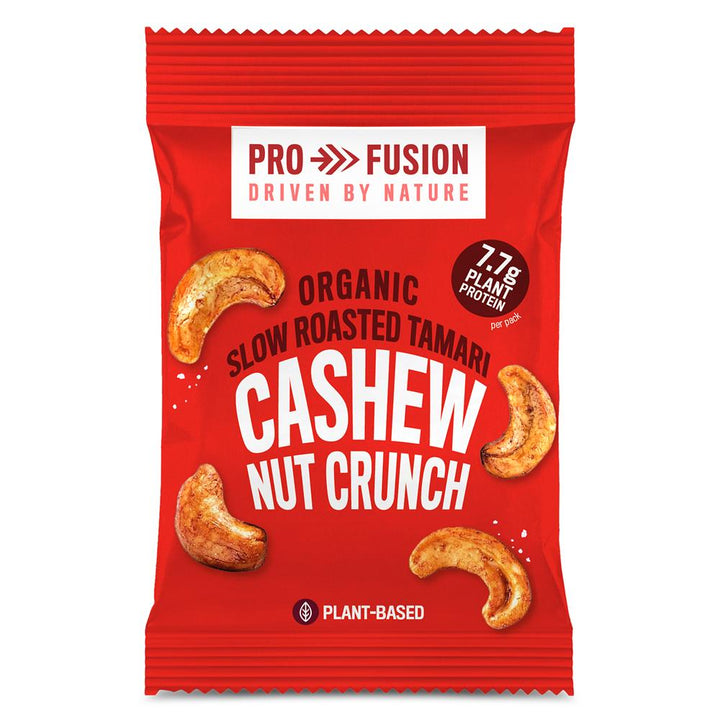 Organic Pro Fusion Tamari Slow Roasted Cashews Nuts 45g
