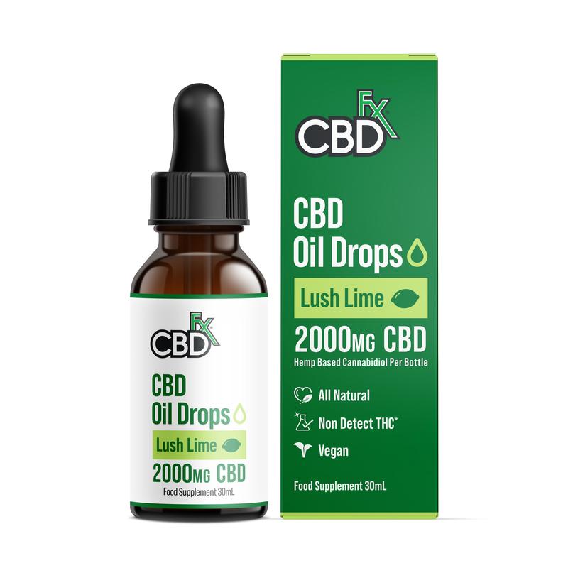 CBD +FX Oil Drops 2000mg 30ml
