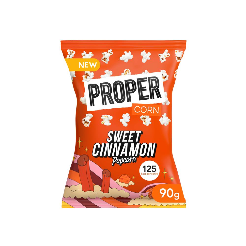 Caramelised Popcorn with Natural Flavourings and Cinnamon 90g