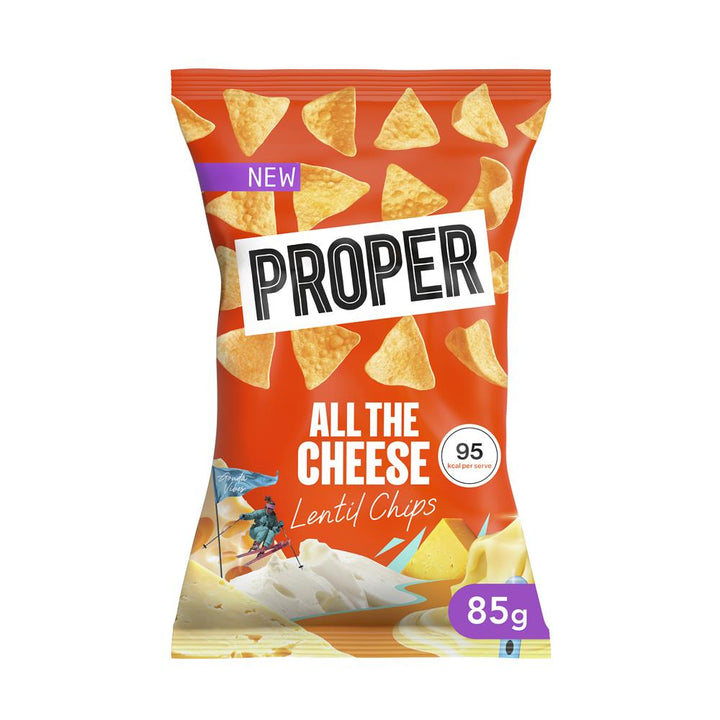 All the Cheese Lentil Chips 85g