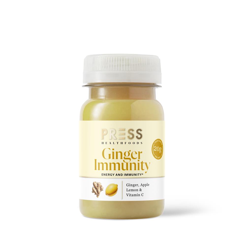 PRESS Healthfoods Ginger Immunity Shot 100ml