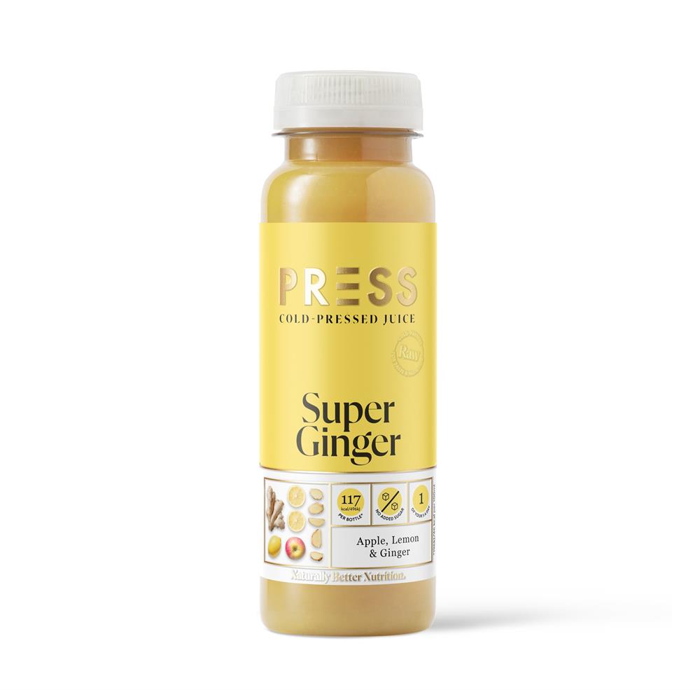 PRESS Healthfoods Cold-Pressed Super Ginger Juice 250ml