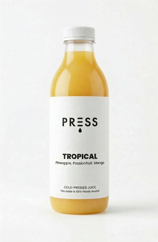 PRESS Healthfoods Cold-Pressed Tropical Juice 1L