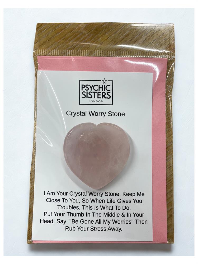 Heart Crystal Worry Stone