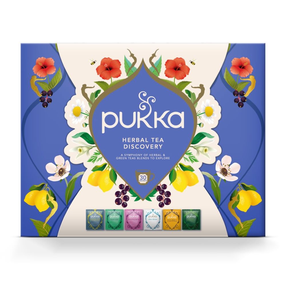 Premium Herbal Tea Discovery Gift Box 30 Sachets