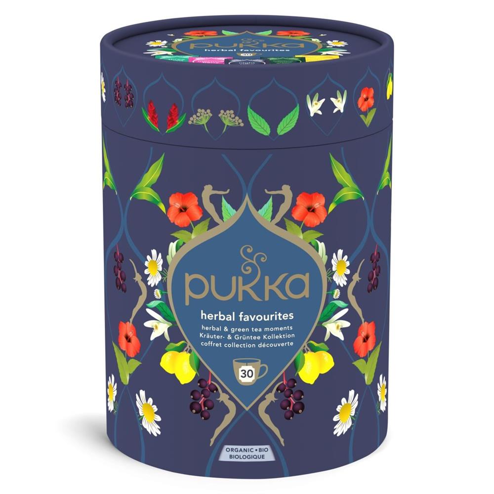 Organic Pukka Herbal Favourites Collection 30 Sachets