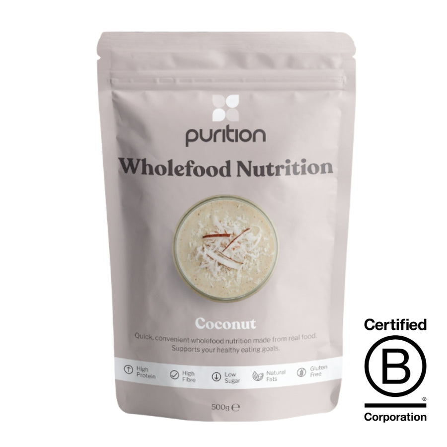 Purition Wholefood Nutrition Coconut - 500g (12 servings)