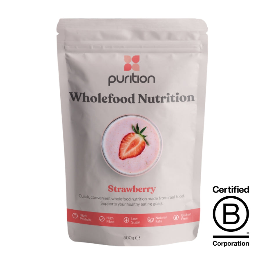 Wholefood Nutrition Strawberry 500g - (12 servings)