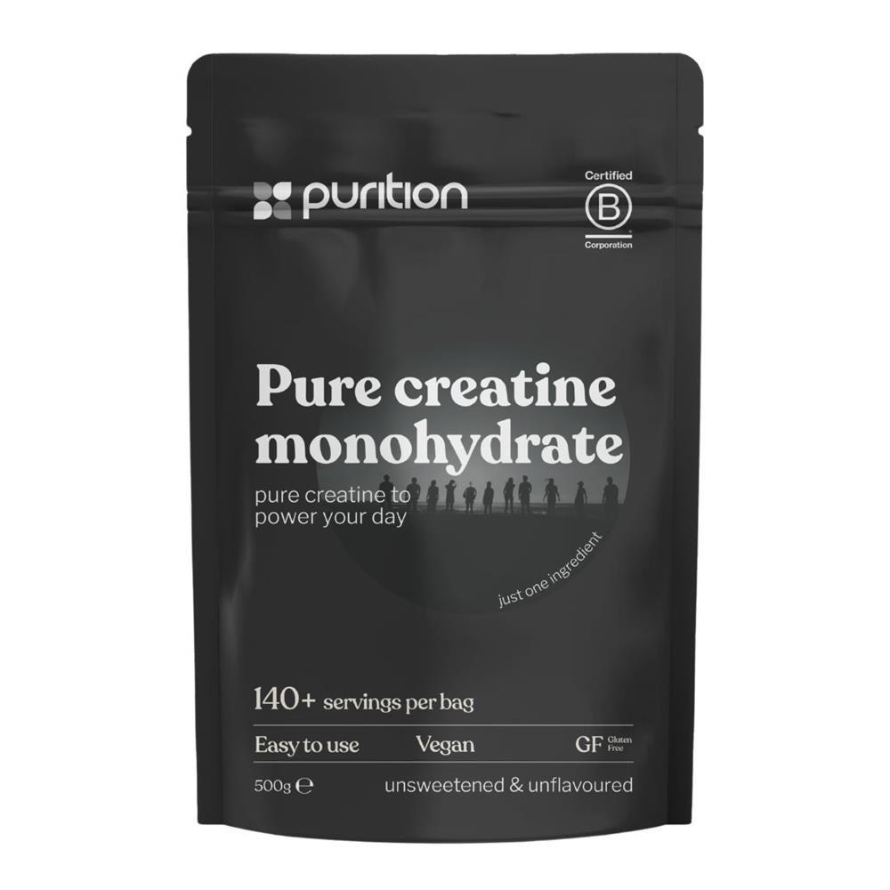 Purition 100% Pure Creatine Monohydrate 500g