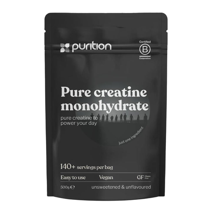Purition 100% Pure Creatine Monohydrate 500g