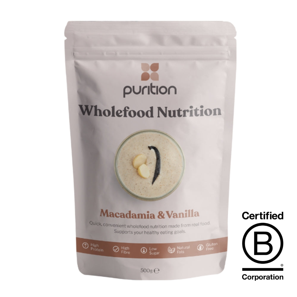 Wholefood Nutrition Macadamia & Vanilla - 500g (12 servings)