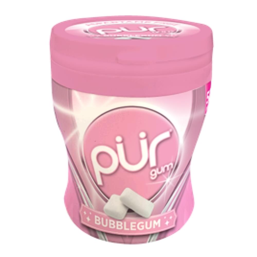 ASPARTAME FREE - PUR Gum Bubblegum 70g Shaker Cup