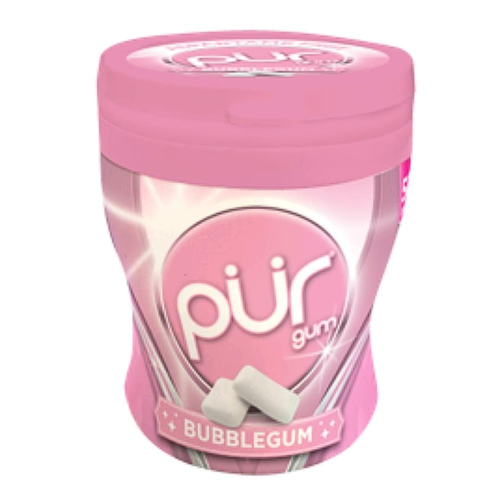 ASPARTAME FREE - PUR Gum Bubblegum 70g Shaker Cup