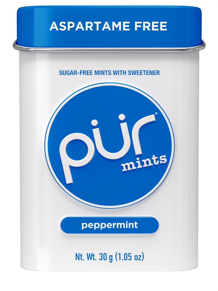 ASPARTAME FREE MINTS - Peppermint 30g Tin