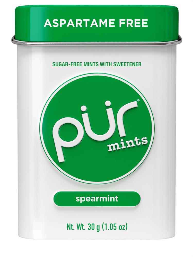 ASPARTAME FREE MINTS - Spearmint 30g Tin
