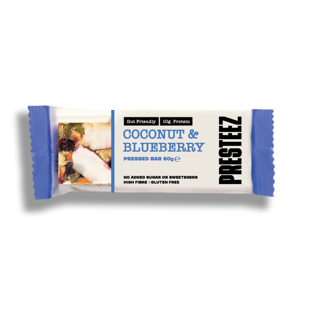 PRESTEEZ Bar Coconut & Blueberry Protein 50g