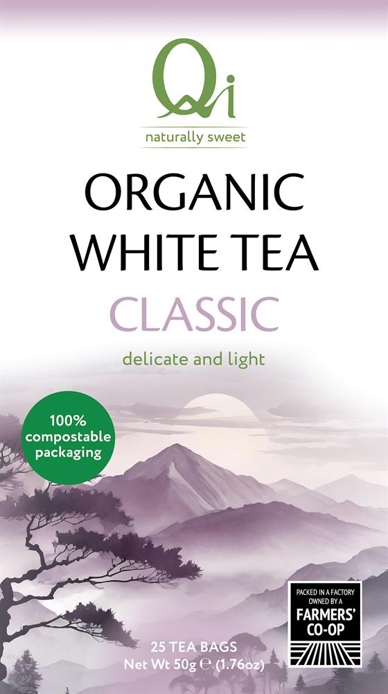 Organic Fair Trade White Tea 50g / 25 Tea bags