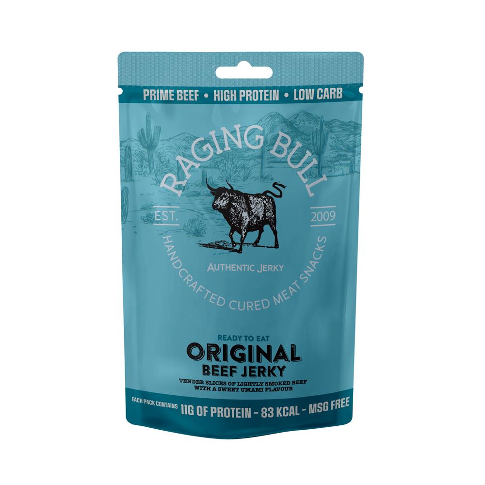 Raging Bull Original Beef Jerky 28g