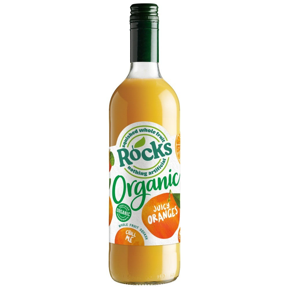 Rocks Organic Orange Squash 740ml