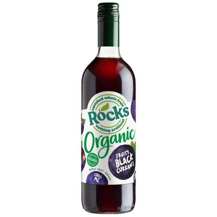 Rocks Organic Blackcurrant Squash 740ml