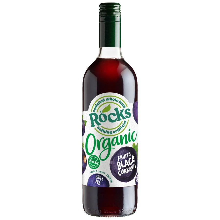Rocks Organic Blackcurrant Squash 740ml