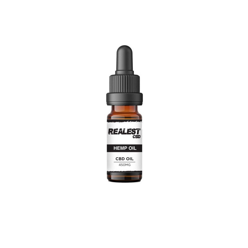 Realest CBD 450mg Broad Spectrum CBD 10ml Hemp Oil (BUY 1 GET 1 FREE)