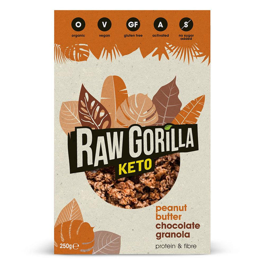 Raw Gorilla KETO Peanut Butter Chocolate Granola 250g