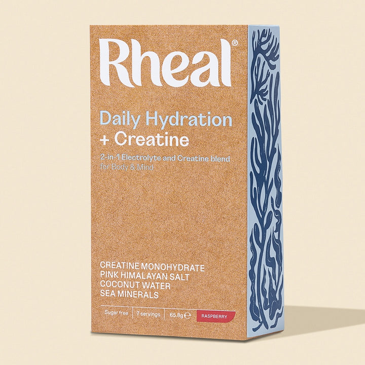 Rheal Raspberry Hydration + Creatine Sachets 7pack (7 x 9.4g)