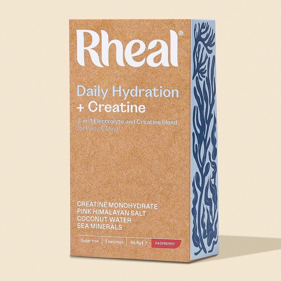 Rheal Raspberry Hydration + Creatine Sachets 7pack (7 x 9.4g)