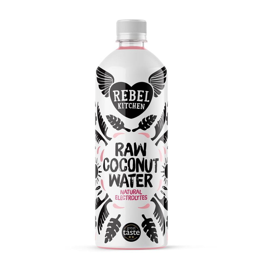 Rebel Kitchen 100% Pure Raw Coconut Water 750ml - Non Organic
