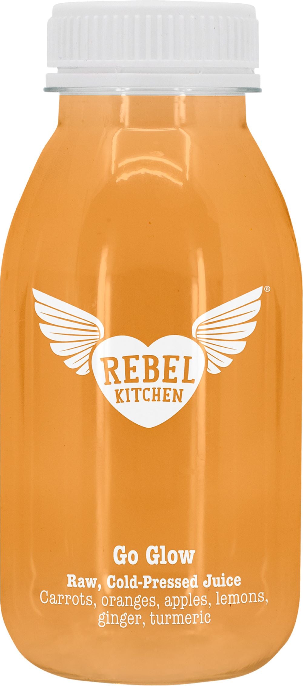 Raw Juice Go Glow 250ml made in Kent UK