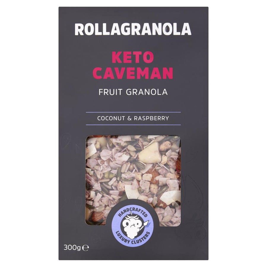Keto granola paleo vegan cereal & gluten-free no added sugar