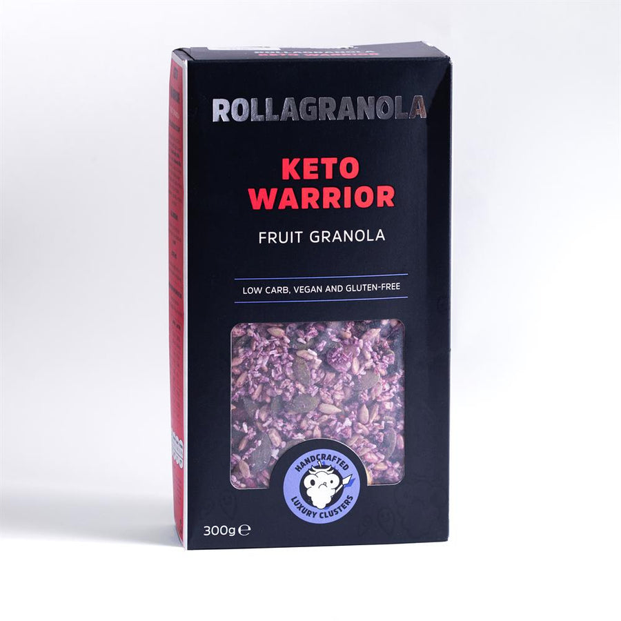 Keto granola, vegan and gluten-free - 300g pack