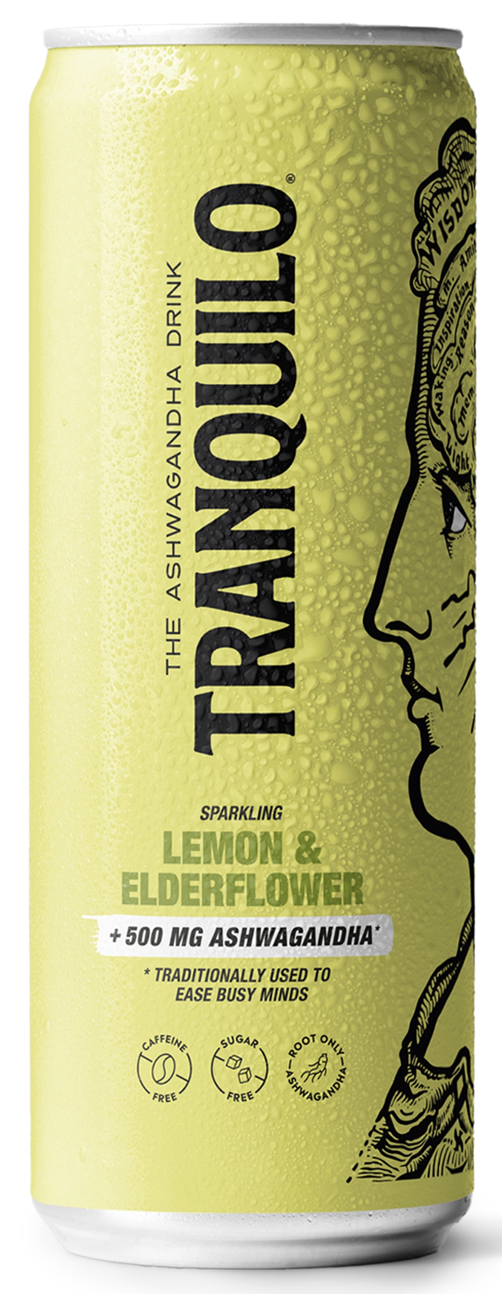 Tranquilo Lemon & Elderflower Ashwagandha Drink 330ml