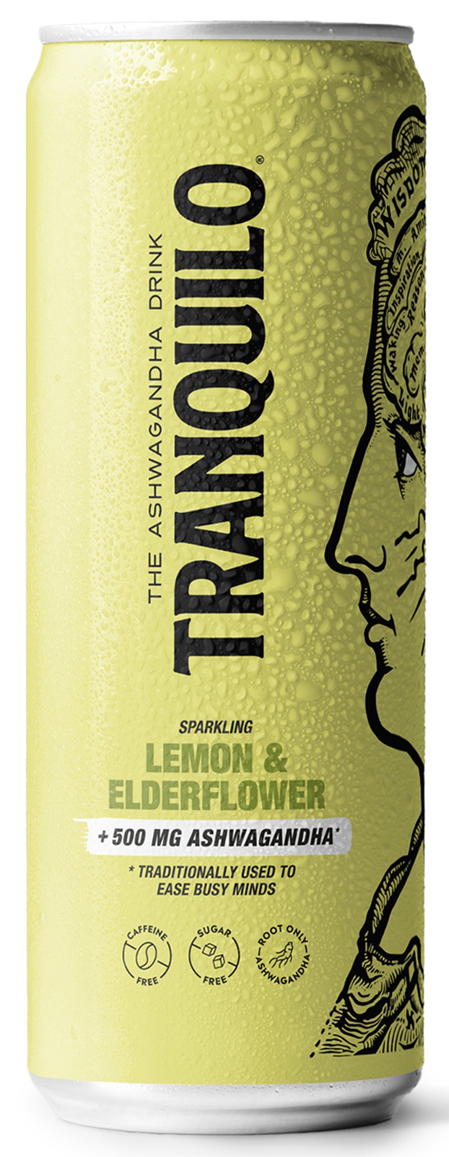 Tranquilo Lemon & Elderflower Ashwagandha Drink 330ml
