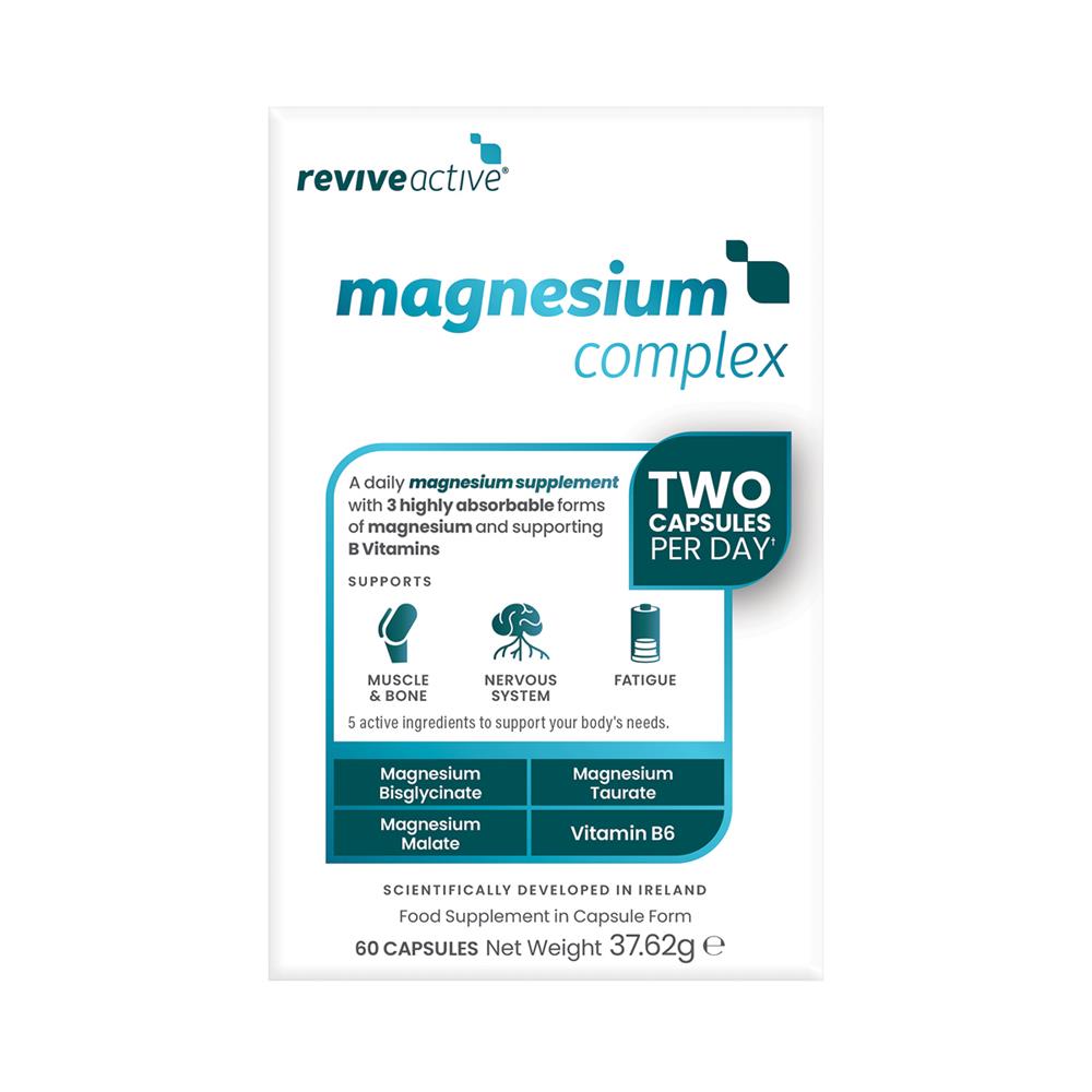 Revive Active Magnesium Complex 60 capsules 1 month supply