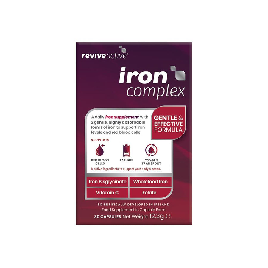 Revive Active Iron Complex 30 Capsules one months supply