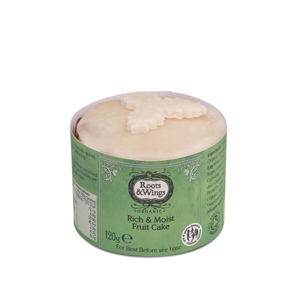 Organic Mini Rich & Moist Fruit Cake 120g