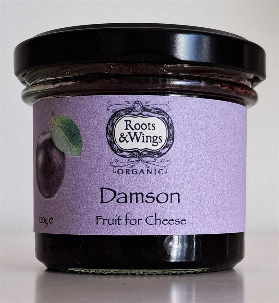 Roots & Wings Organic Damson Fruit for Cheese 120g
