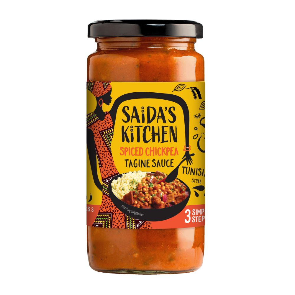 Saida's Kitchen Spiced Chickpea Tagine Sauce 370g