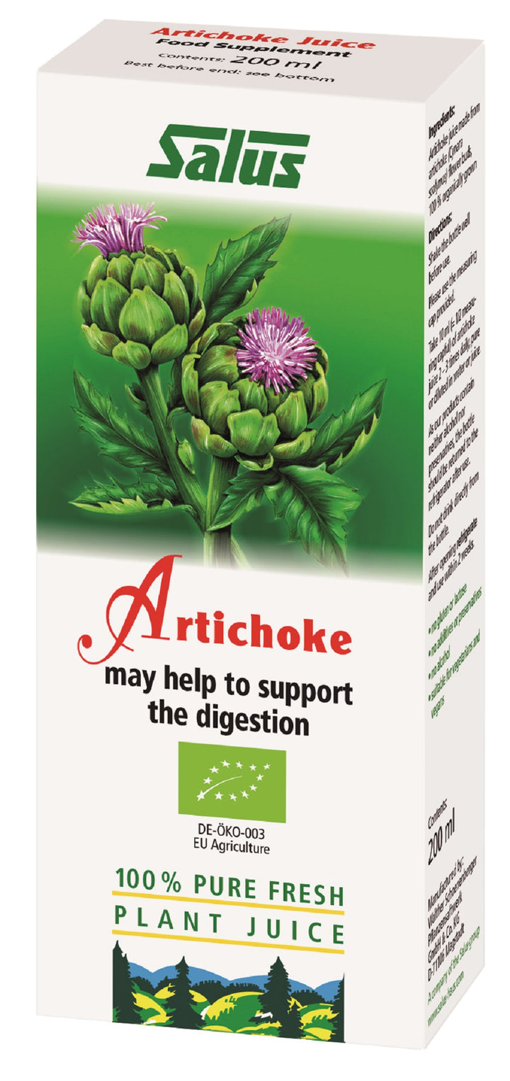 Floradix Artichoke Organic Fresh Plant Juice 200ml