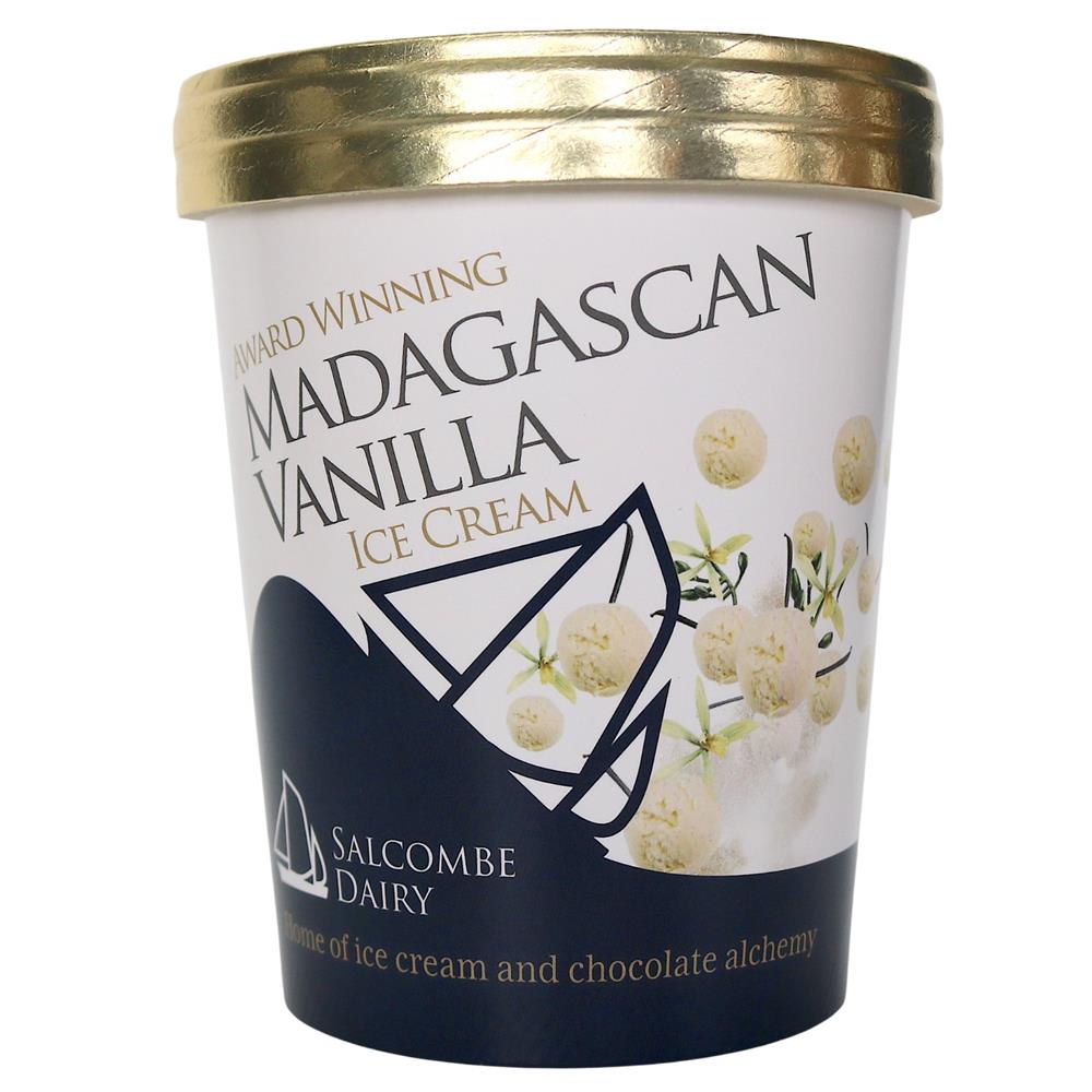 Salcombe Dairy Madagascan Vanilla Ice Cream 120ml