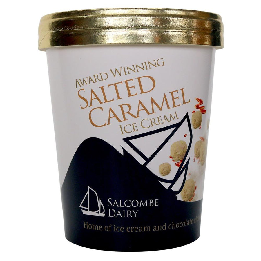 Salcombe Dairy Salted Caramel Ice Cream 120ml